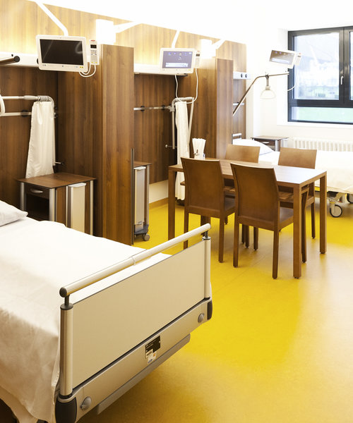 Newly renovated sickroom