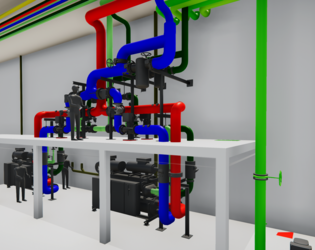 3D Planung Energiezentrale